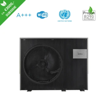 Midea Nature Monoblok R290 lucht-water warmtepomp